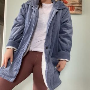 VINTAGE long corduroy jacket